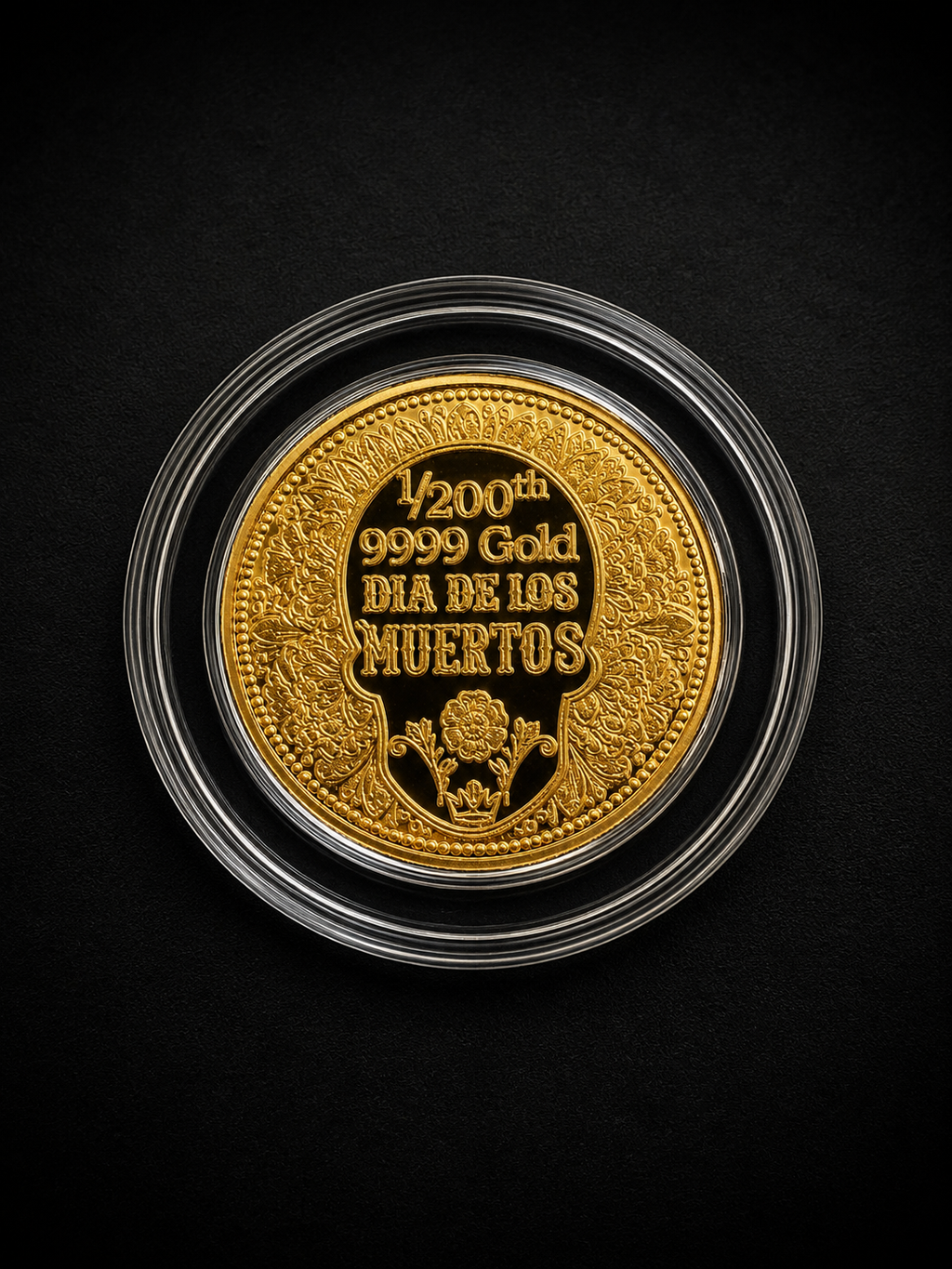 1/200 oz .9999 Gold DOD