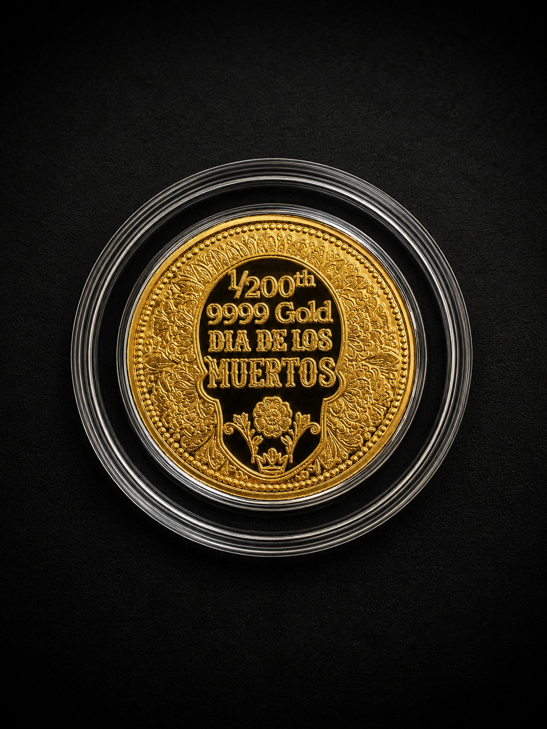 1/200 oz .9999 Gold DOD